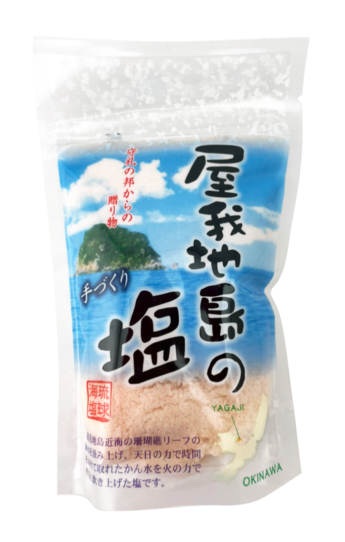 屋我地島の塩 100g 沖縄ベルク 商品画像(正面)