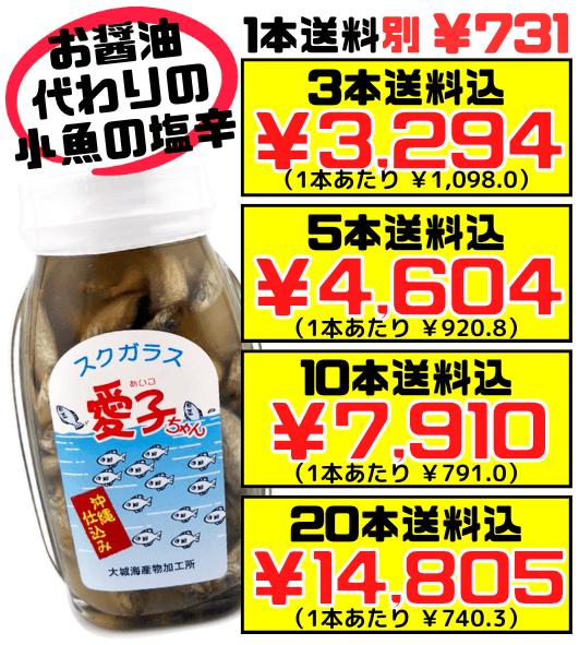 スクガラス 愛子ちゃん 120g 大城海産 お手頃価格 アイゴの稚魚の塩辛 発酵食品 お豆腐にのせて セット商品はすべて送料込 – 創業74年 沖縄食材卸・販売  うちなーむん ミヤギミート（セット品は全品送料込）