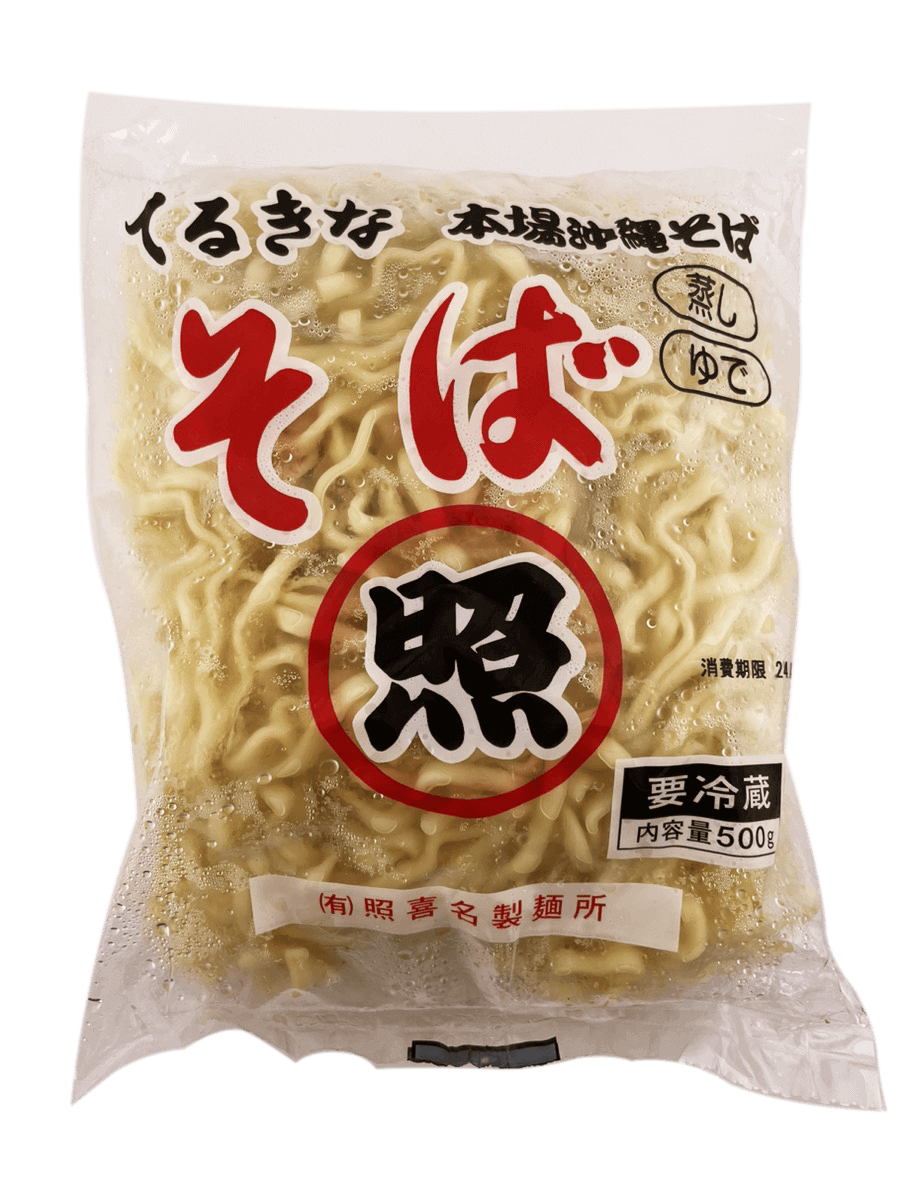 てるきなそば 500g てるきな製麺所 商品画像(正面)