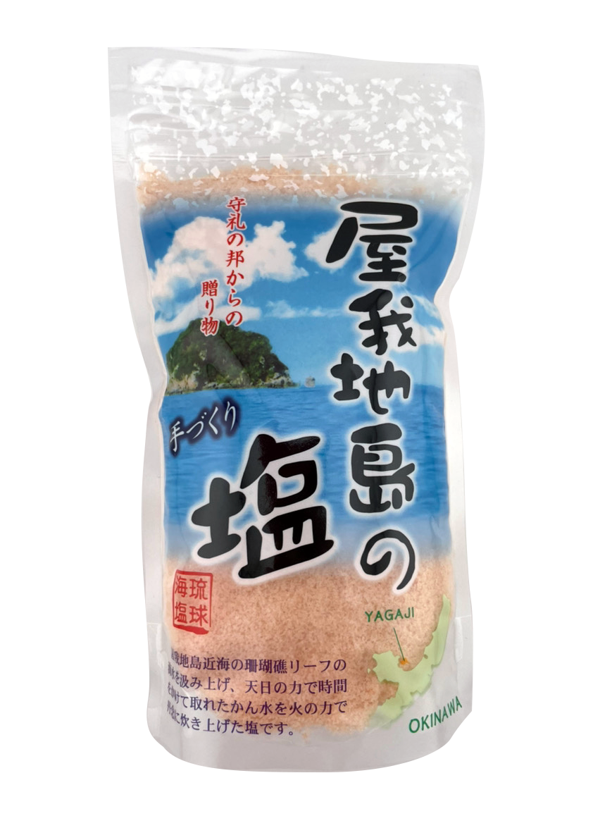 屋我地島の塩 250g 沖縄ベルク 商品画像(表)