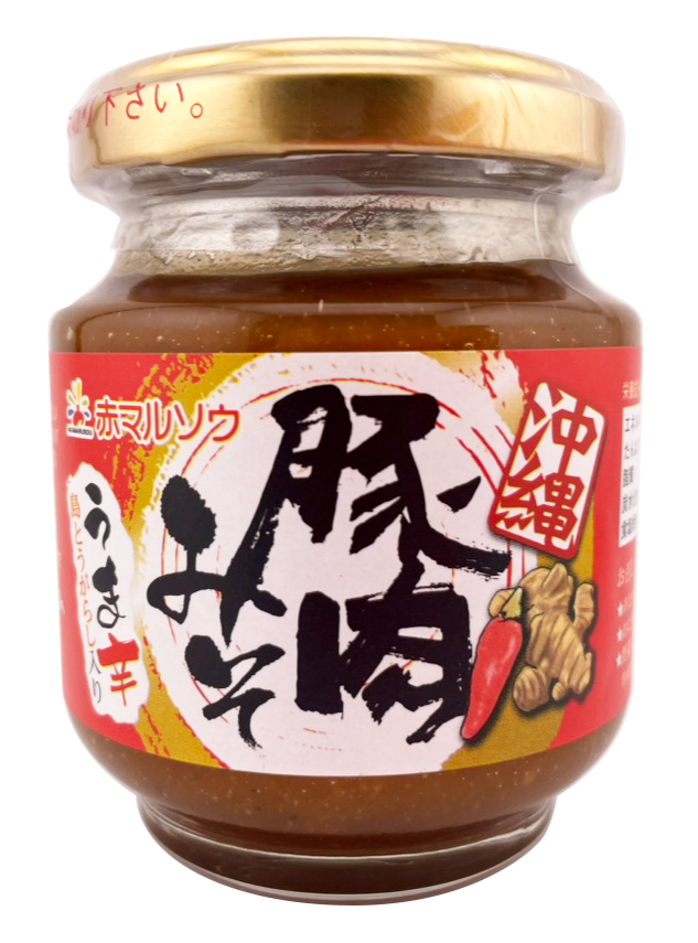 うま辛豚肉みそ 140g 赤マルソウ 商品画像(正面)