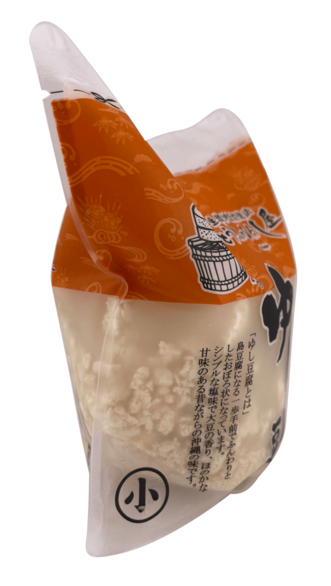 ゆし豆腐 500g 2袋で送料込 ひろし屋食品 商品画像(側面)