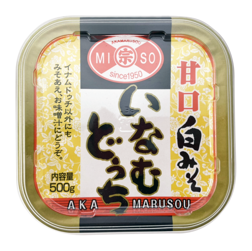 いなむどぅち(いなむるち) 味噌 500g 赤マルソウ 商品画像(フタ)