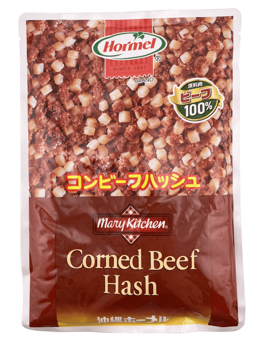 コンビーフハッシュ 500g 沖縄ホーメル Hormel 商品画像(正面)