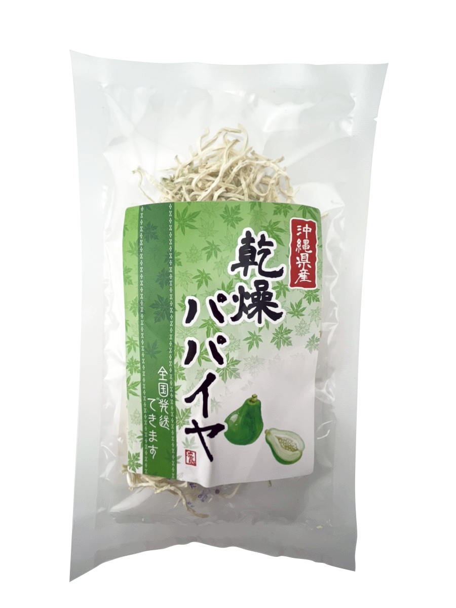沖縄県産 乾燥パパイヤ 15g 池宮城商店 商品画像(正面)
