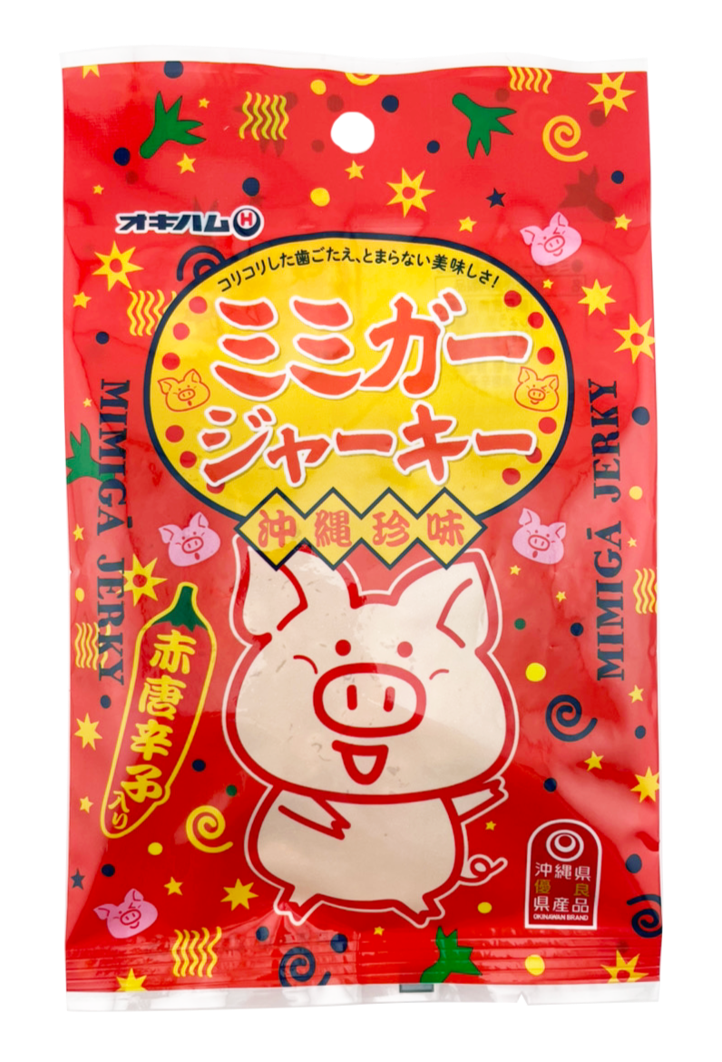 ミミガージャーキー 23g オキハム 商品画像(表)
