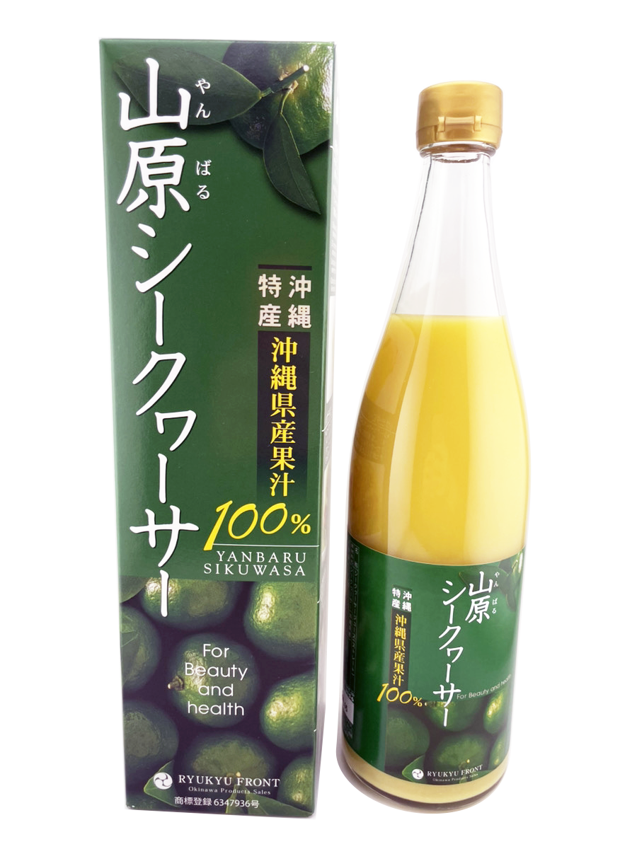 山原シークヮーサー720ml×12本 琉球フロント 商品画像(正面)