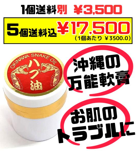 上商企画 ハブ油 65g(軟膏) 価格と商品紹介