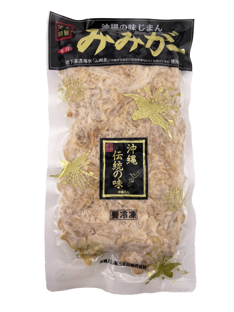 味付ミミガー スライス 冷凍・業務用 450g オキハム 商品画像(正面)