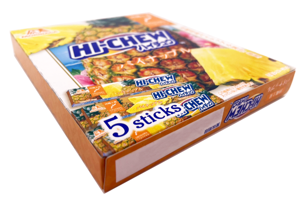 ハイチュウ パイン 5本入り 森永製菓 商品画像(側面)