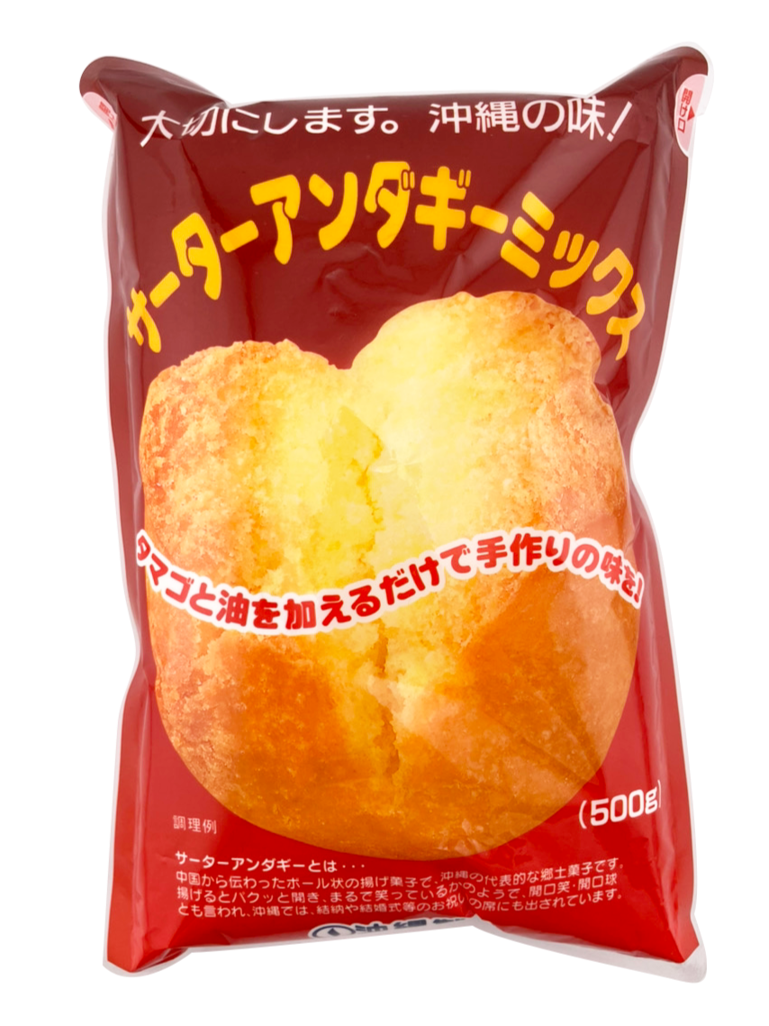 サーターアンダギーミックス 500g 沖縄製粉 商品画像(正面)
