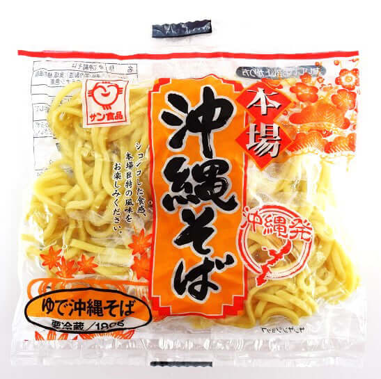 沖縄そば L麺(ロングライフ麺) 180g サン食品 商品画像