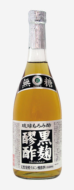 黒麹醪酢・無糖720ml ヘリオス酒造 商品画像(瓶正面)