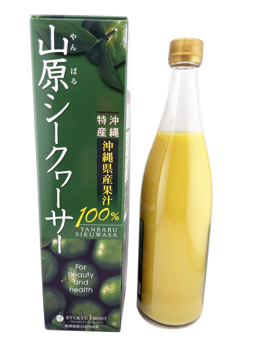 山原シークヮーサー720ml×12本 琉球フロント 商品画像(背面)