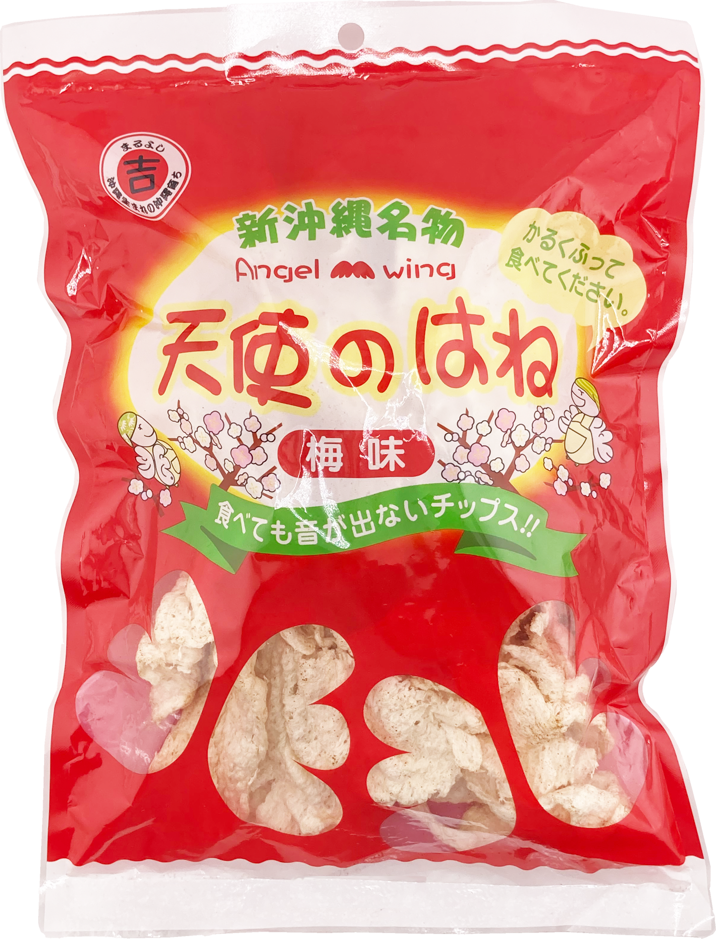 天使のはね 梅味 30g 丸吉塩せんべい 商品画像(正面)
