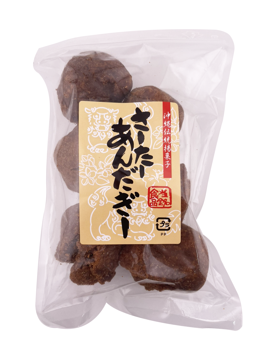 サーターアンダギー 黒糖味 6個入 当銘食品 商品画像