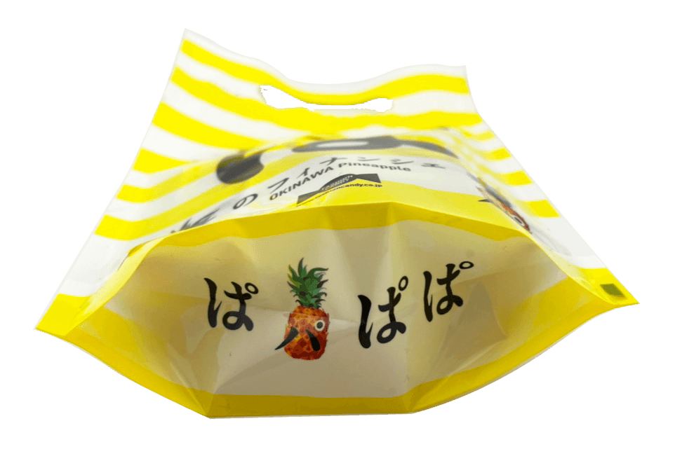 ぱのフィナンシェ 3個入 小袋 ファッションキャンディ 商品画像(底面)