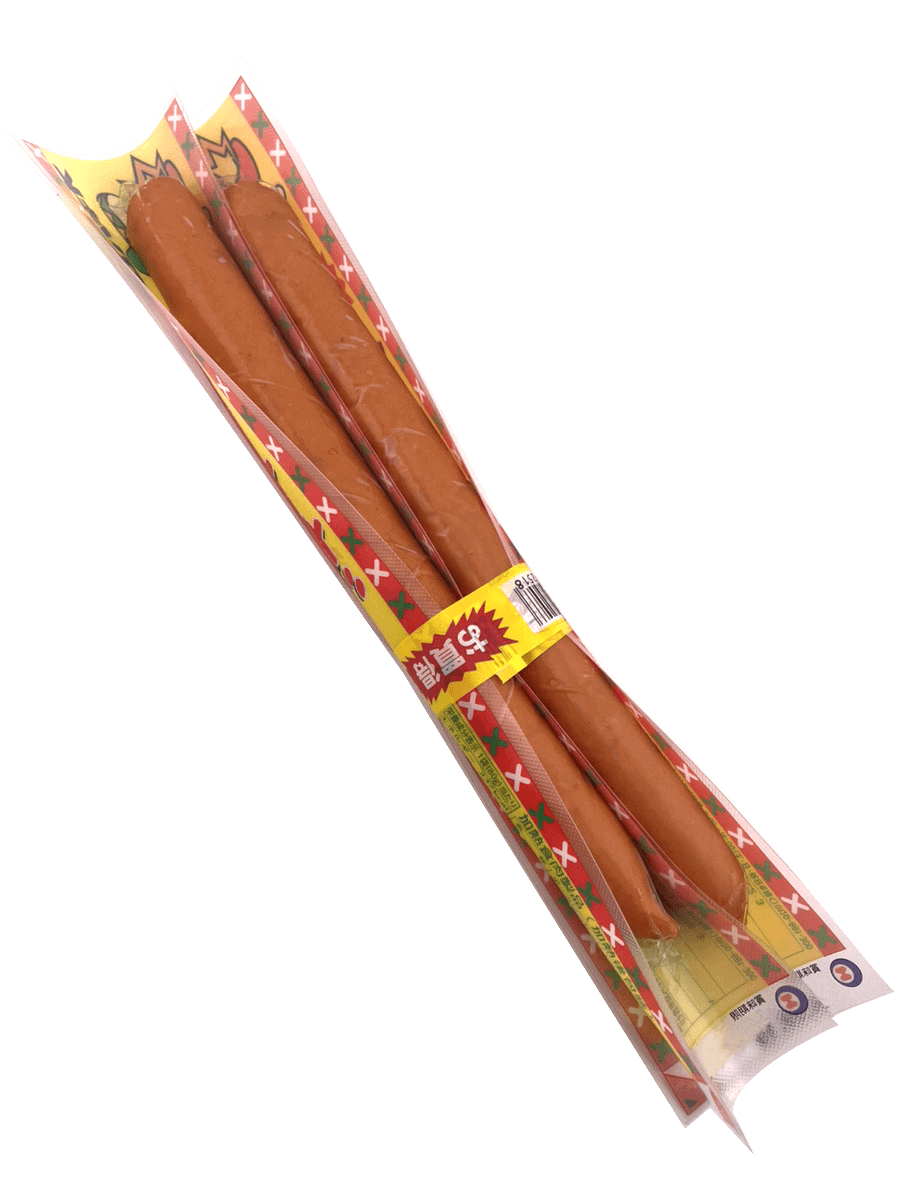ポルトギューソーセージ 80g×2本 オキハム 商品画像(裏面)