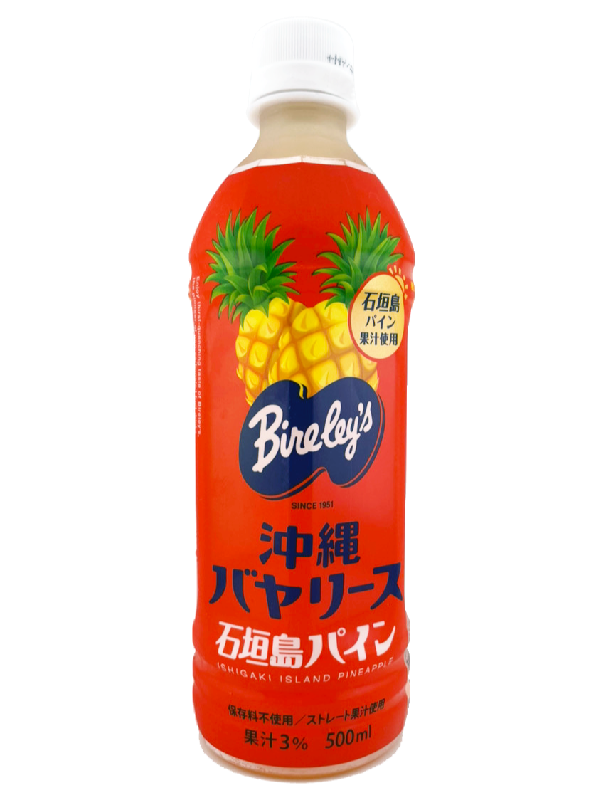 石垣島パイン 500ml 沖縄バヤリース 商品画像(正面)
