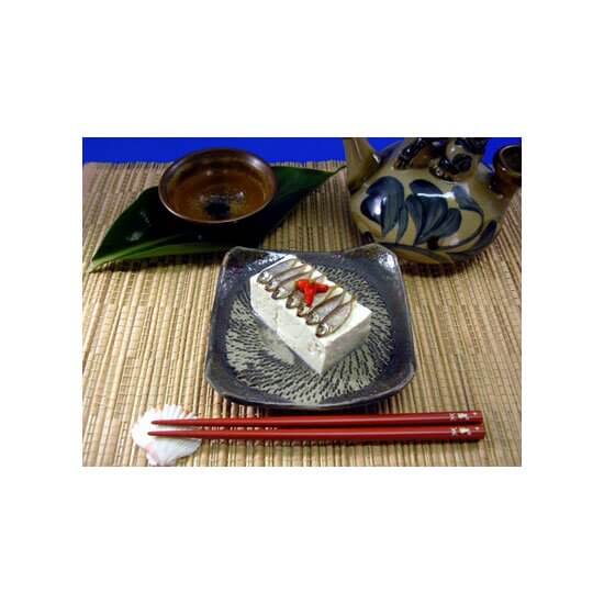 スクガラス 120g 大城海産 盛り付けイメージ(スクガラスと島豆腐)