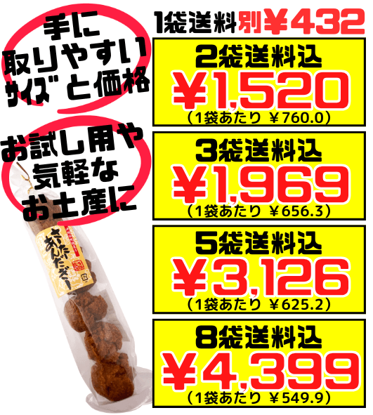 サーターアンダギー（小） 黒糖味 6個入 当銘食品 価格と商品紹介