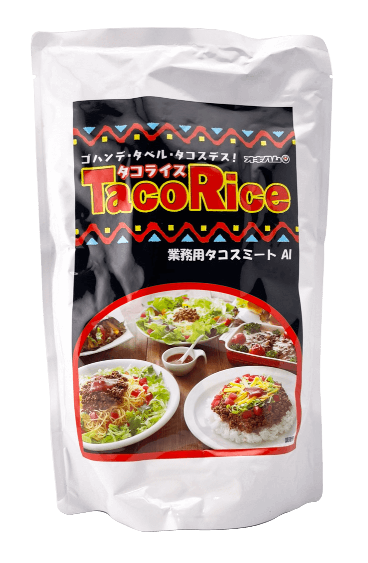 業務用 タコスミート AI 1kg オキハム 商品画像（正面）