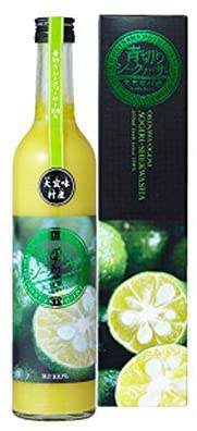 大宜味村産 青切シークヮーサー 100％ジュース 500ml×12本 やえやまファーム 商品画像