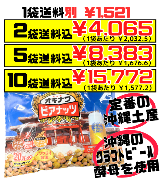 ジャンボオリオンビアナッツ 大(16g小袋×20袋入) サン食品 価格と商品紹介