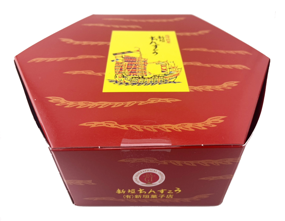 新垣ちんすこう 小亀６色詰合せ（24個入り） 新垣菓子店 商品画像（正面）