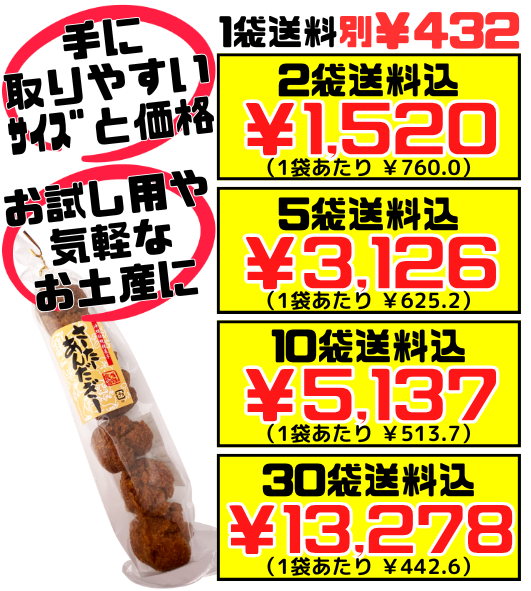 【さーたーあんだぎー (中) 黒糖 6個入】2袋で送料込 当銘食品 沖縄風ドーナツ サーターアンダギー おみやげ スイーツ