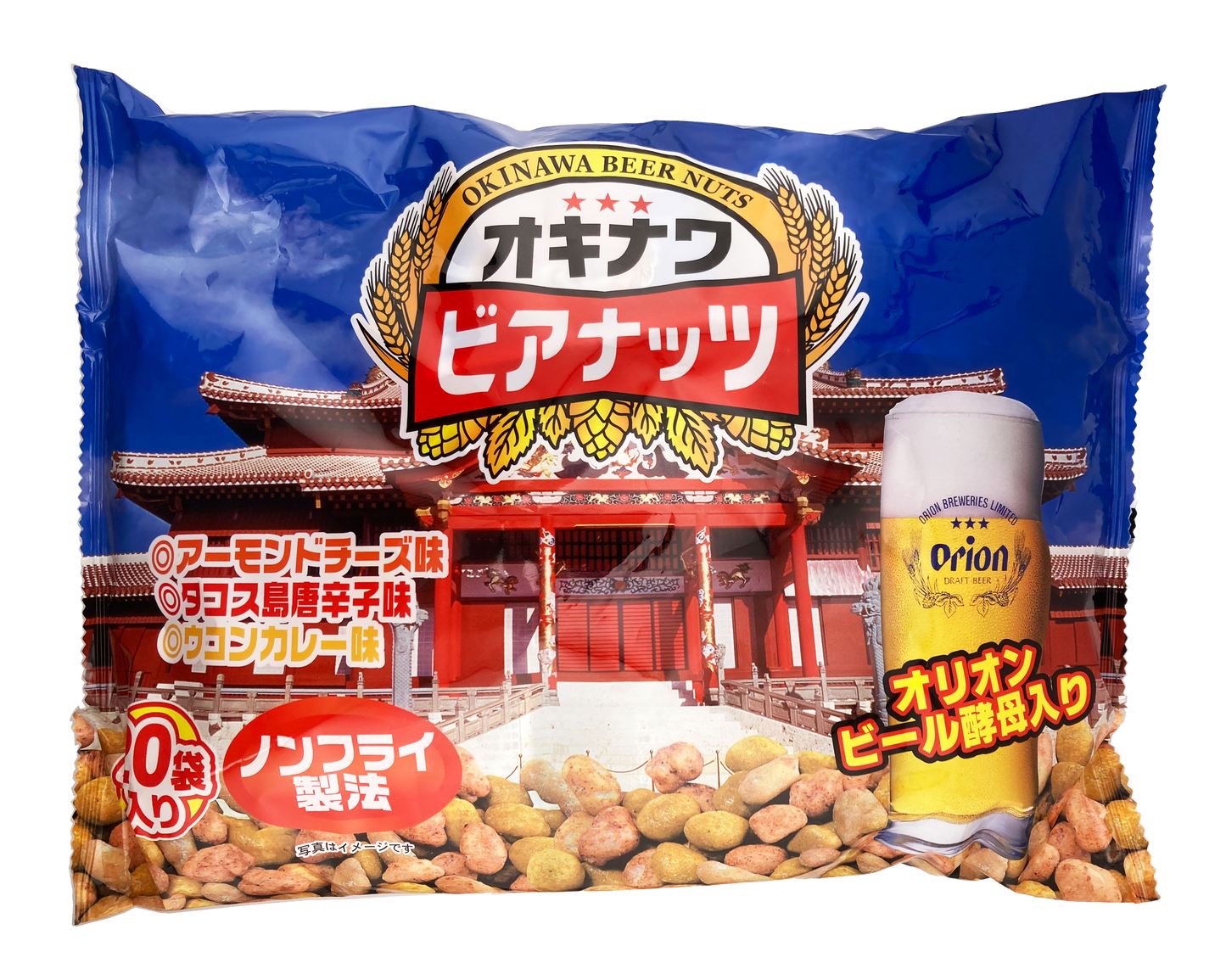 ジャンボオリオンビアナッツ 大(16g小袋×20袋入) サン食品 商品画像（外装）