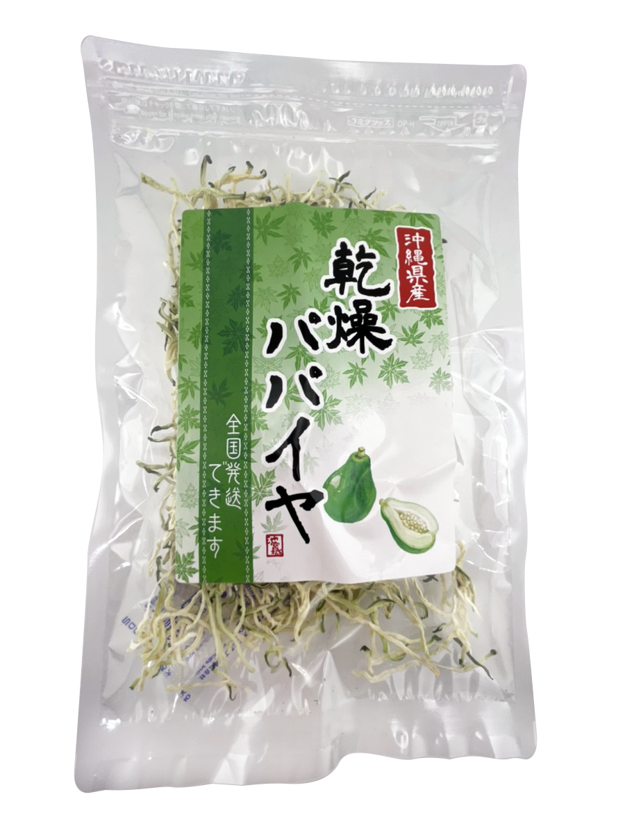 沖縄県産 乾燥パパイヤ 30g 池宮城商店 商品画像（正面）