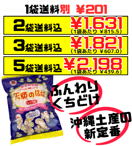天使のはね 塩味 丸吉塩せんべい 価格と商品紹介