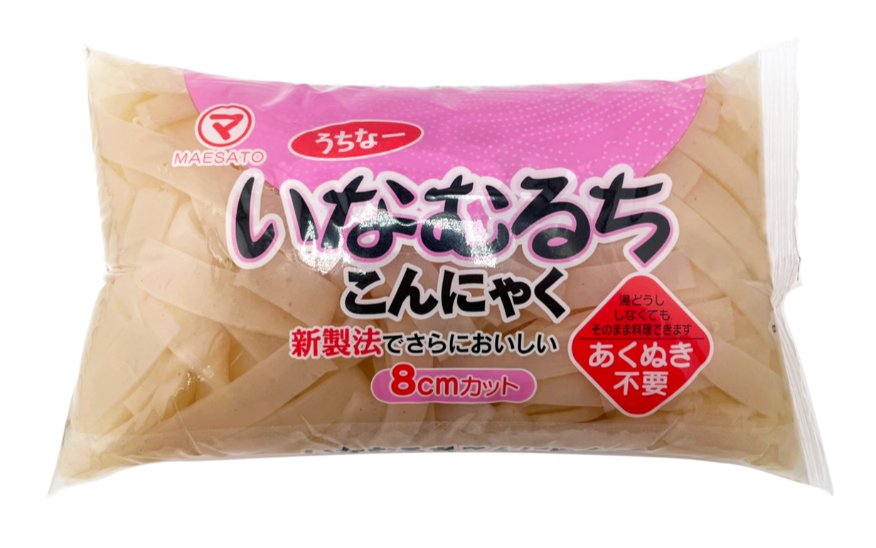 いなむるち (いなむどぅち) こんにゃく お徳用 400g まえさと 商品画像（正面）