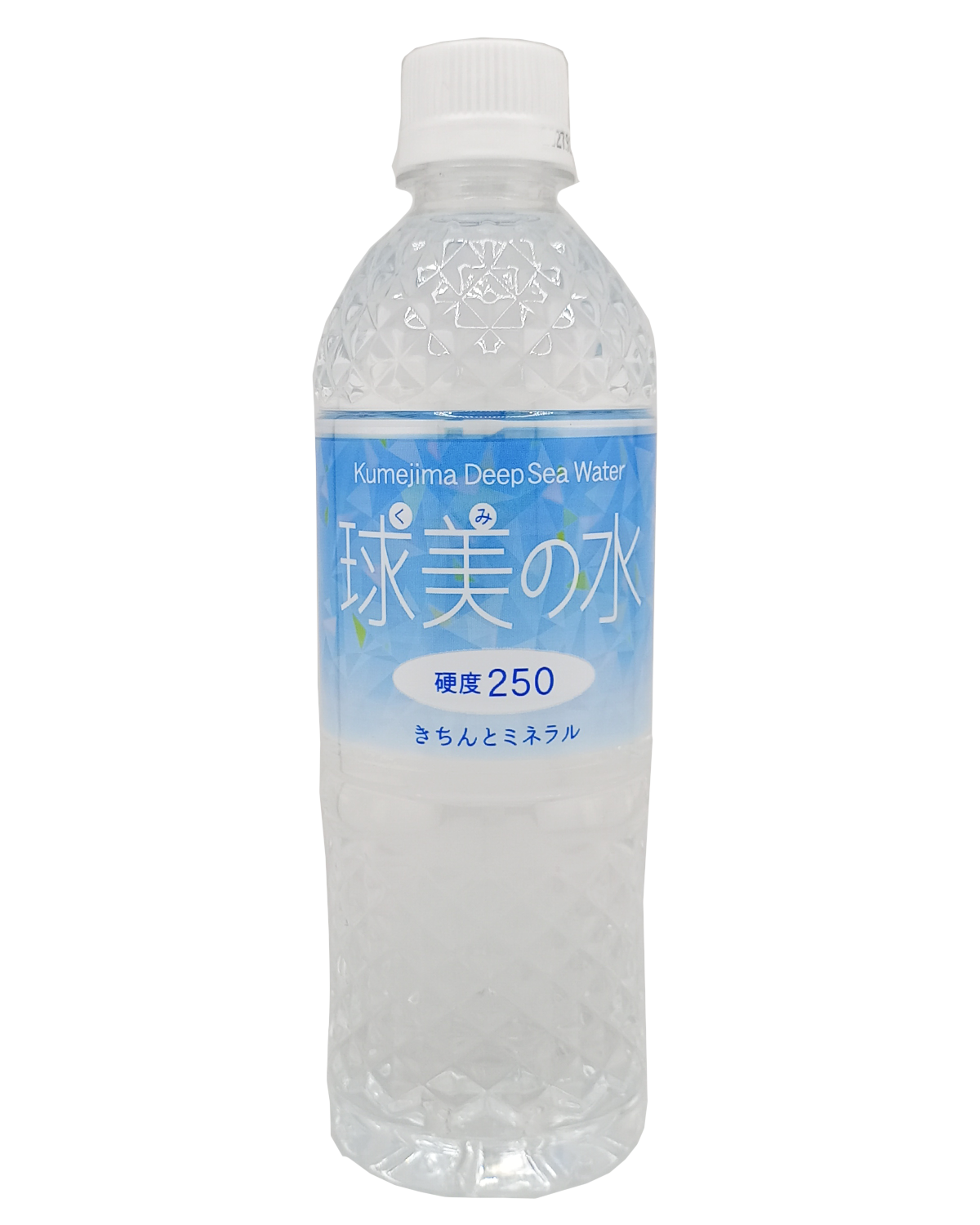 球美の水 硬度250 500ml 久米島海洋深層水開発 商品画像（正面）