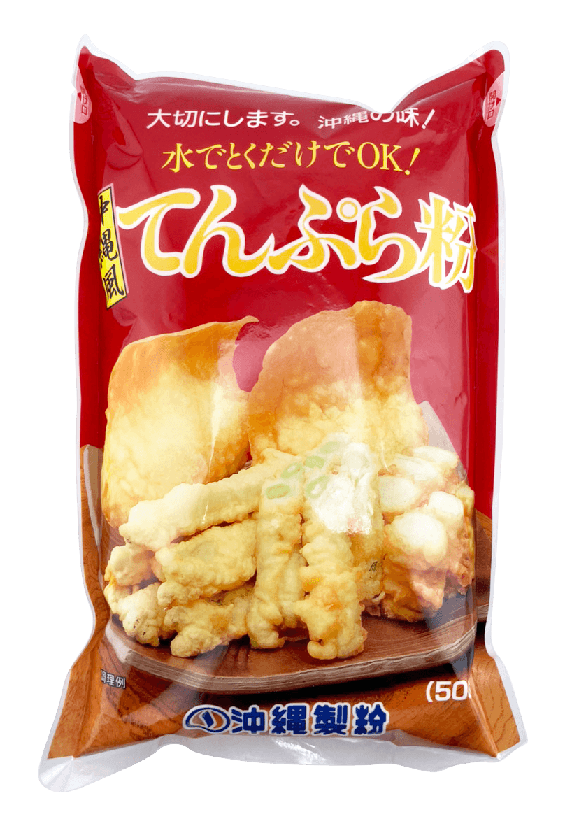 沖縄風てんぷら粉 500g 沖縄製粉 商品画像（正面）