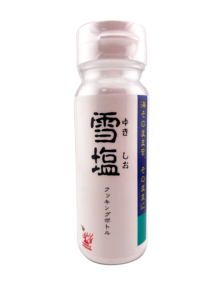宮古島の雪塩 パウダータイプ 50g クッキングボトル 商品画像（正面）