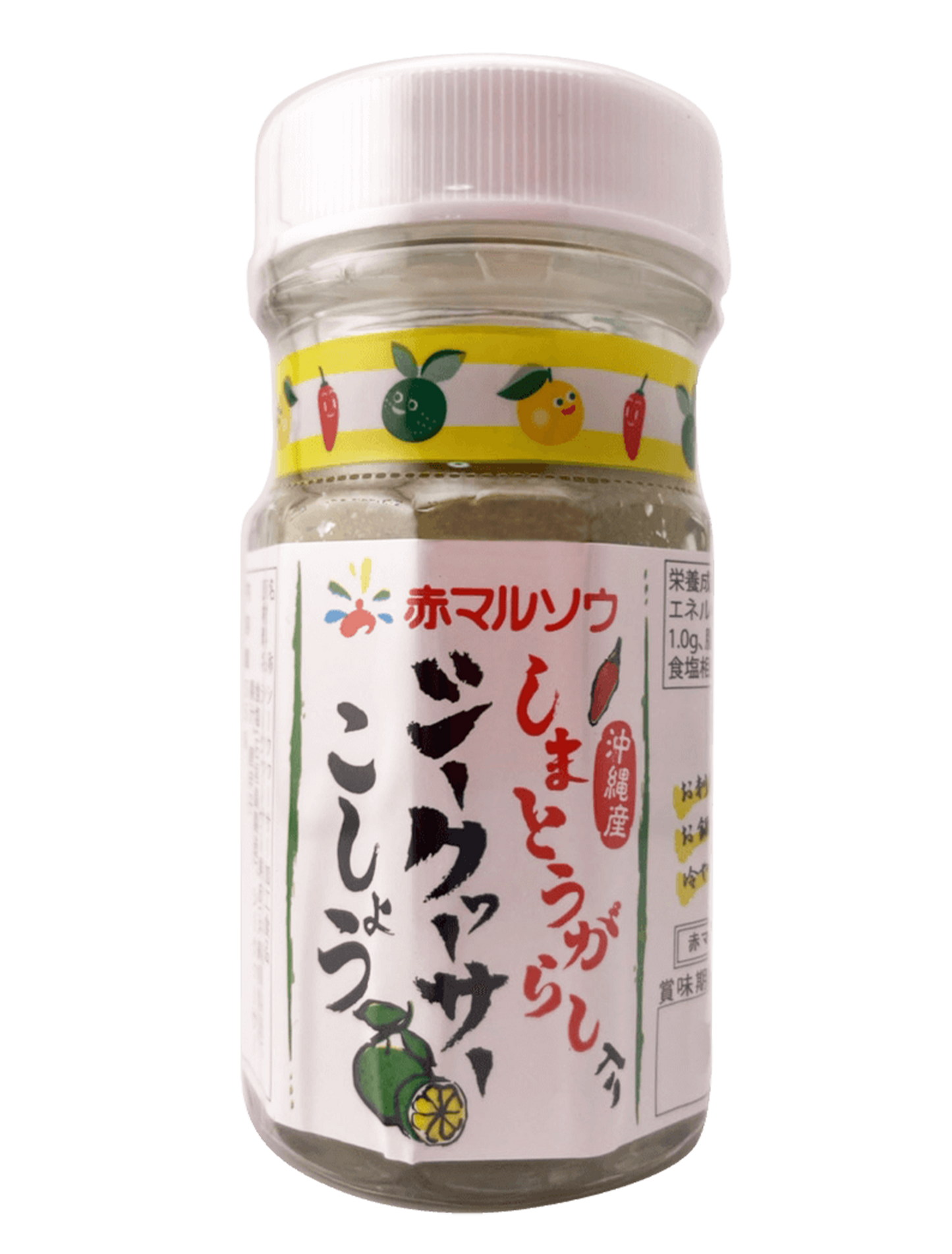 シークヮーサーこしょう 55g 赤マルソウ 商品画像（正面）