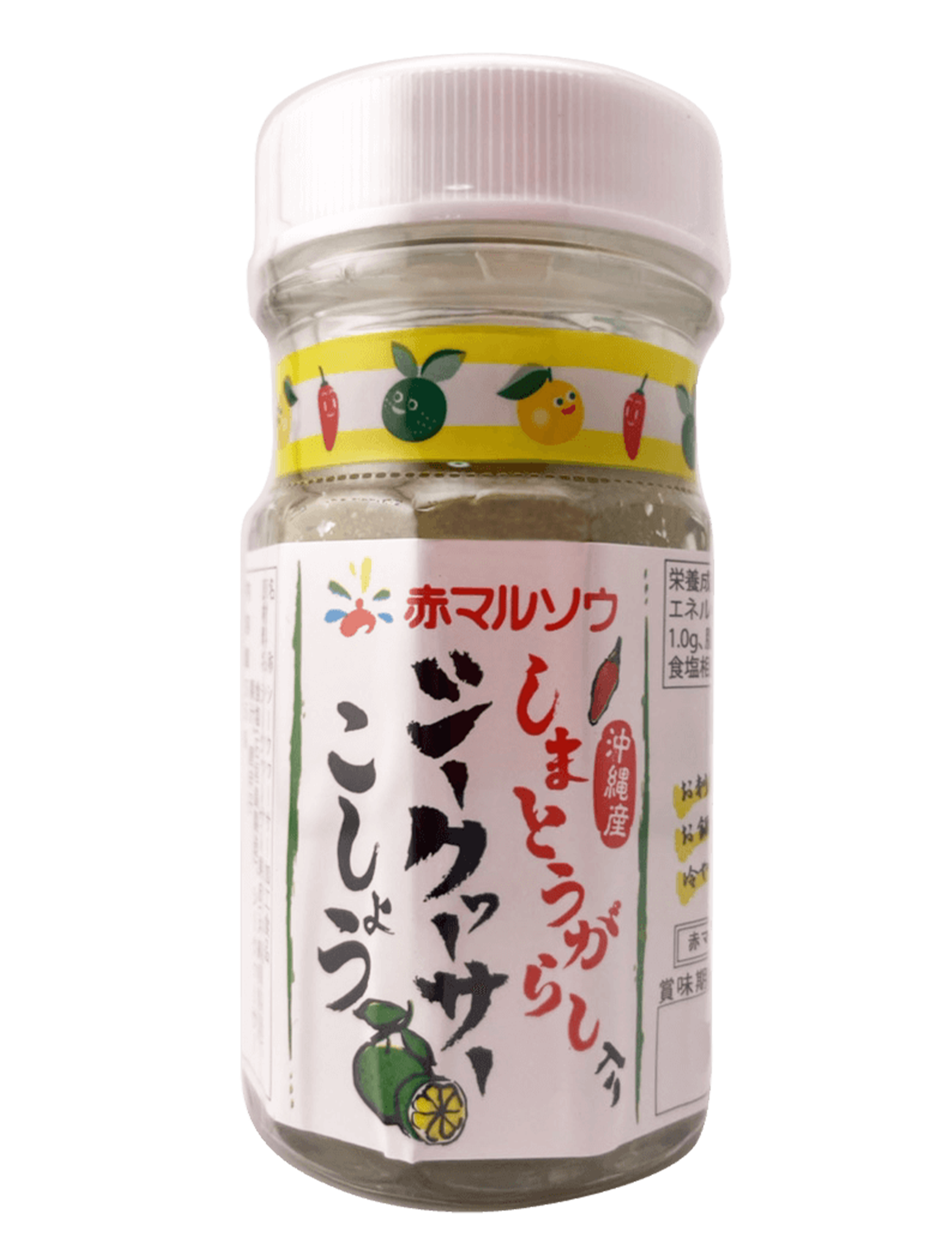 シークヮーサーこしょう 55g 赤マルソウ 商品画像（正面）