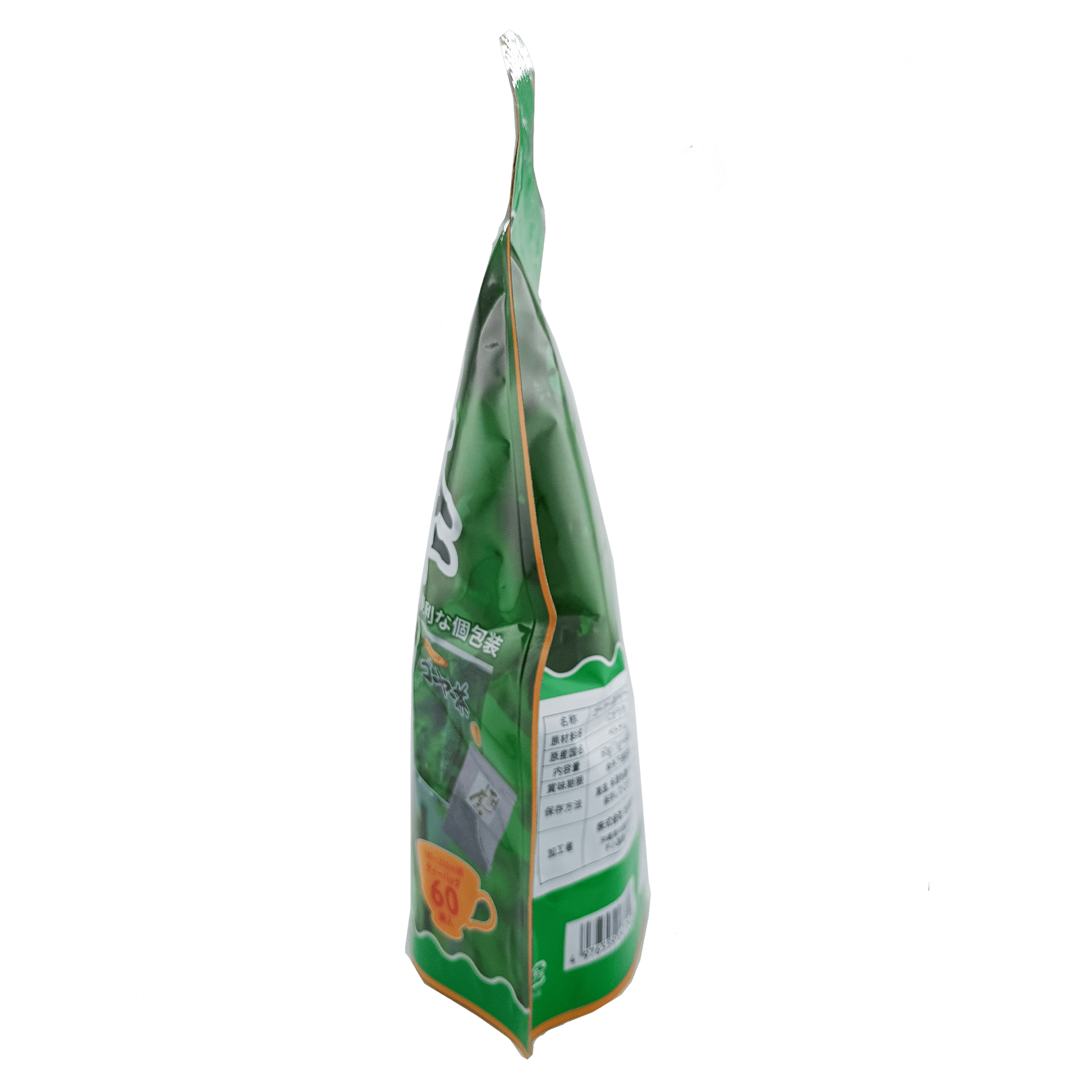 ゴーヤー茶 ティーバッグ 1×60個入 (小箱) 比嘉製茶 商品画像（側面2）