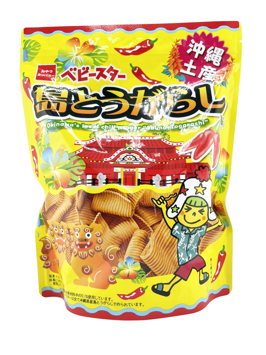 ベビースター 島とうがらし 170g おやつカンパニー 商品画像（正面）