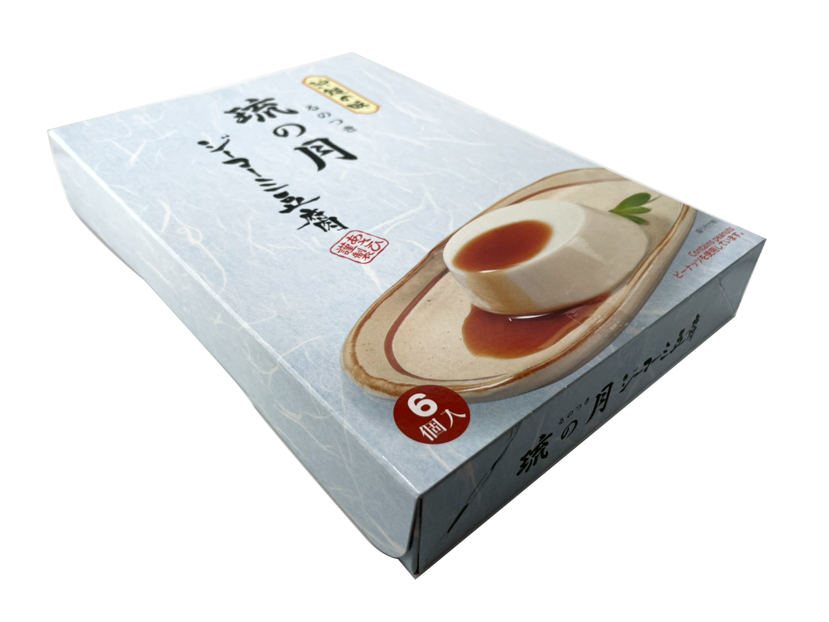 ジーマーミ豆腐 琉の月 70g×6個入 あさひ 商品画像（側面）
