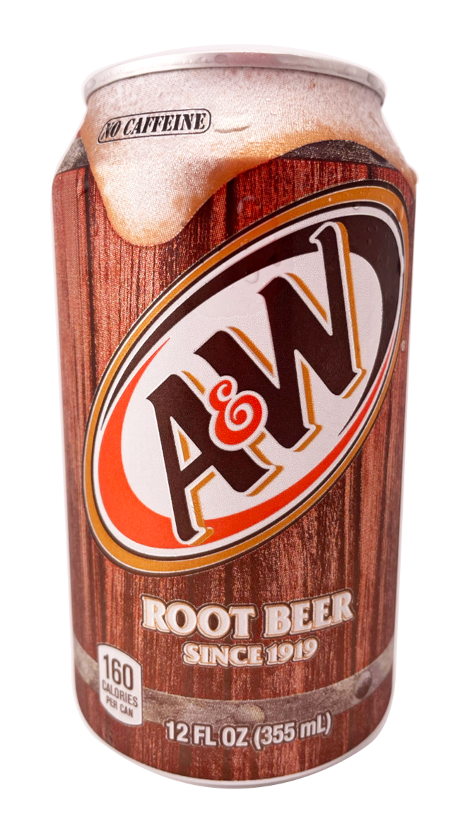 A&W ルートビア (Root Beer) 355ml 商品画像（正面）