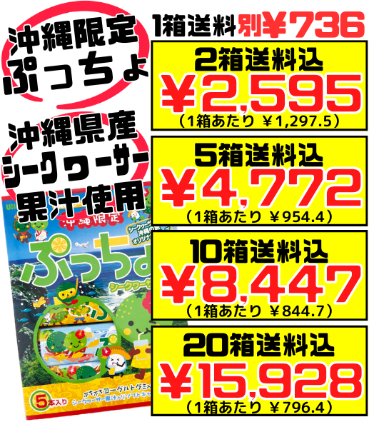 ぷっちょ シークヮーサー味 40g UHA味覚糖 価格と商品紹介