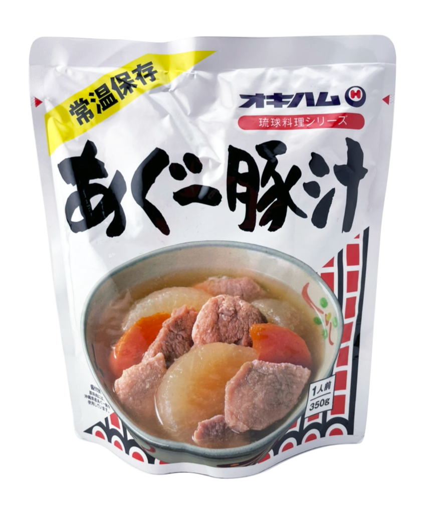 あぐー豚汁 350g オキハム 商品画像（正面）
