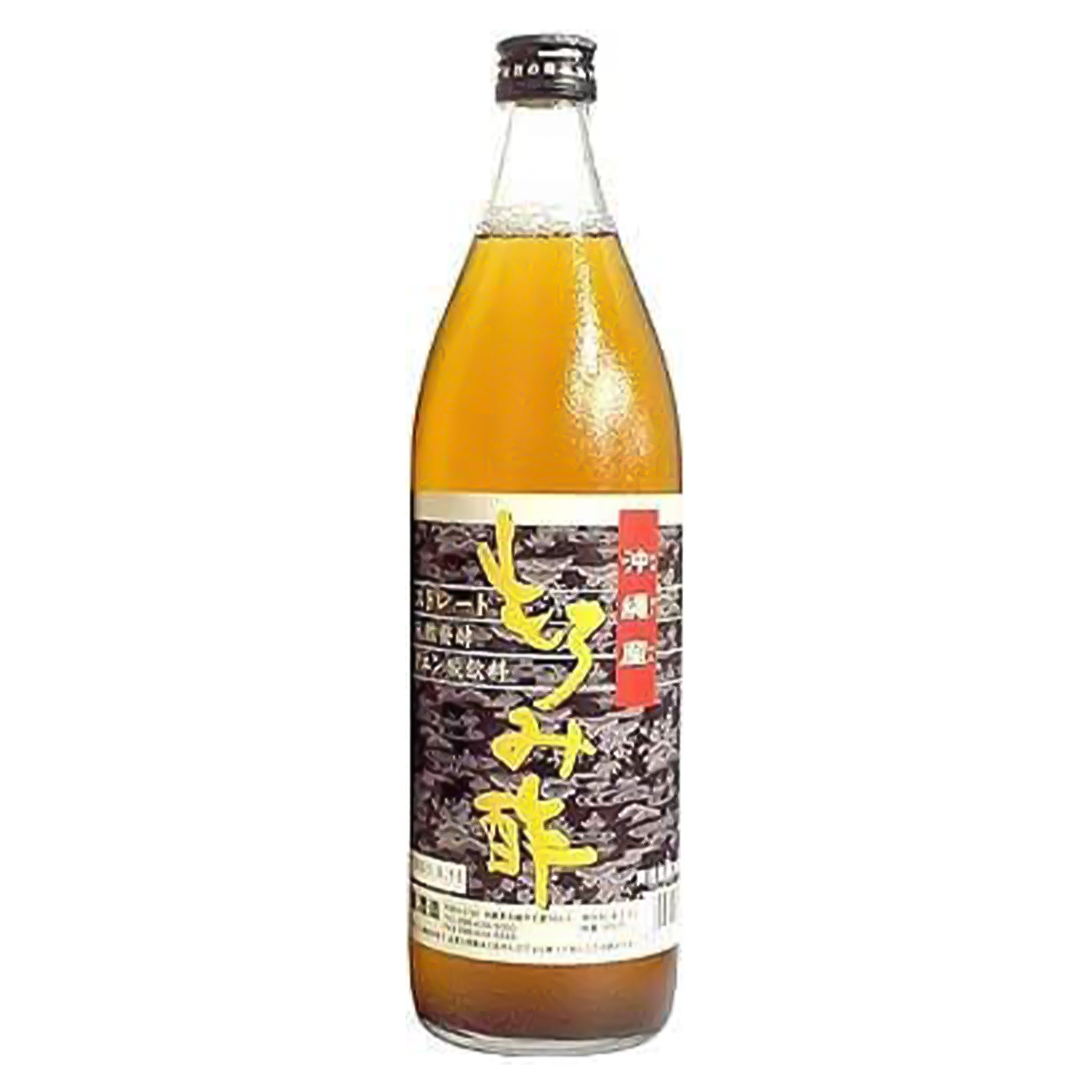 もろみ酢 無加糖 900ml 新里酒造 商品画像（瓶正面）