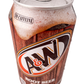 A&W ルートビア (Root Beer) 355ml 商品画像（正面上から）