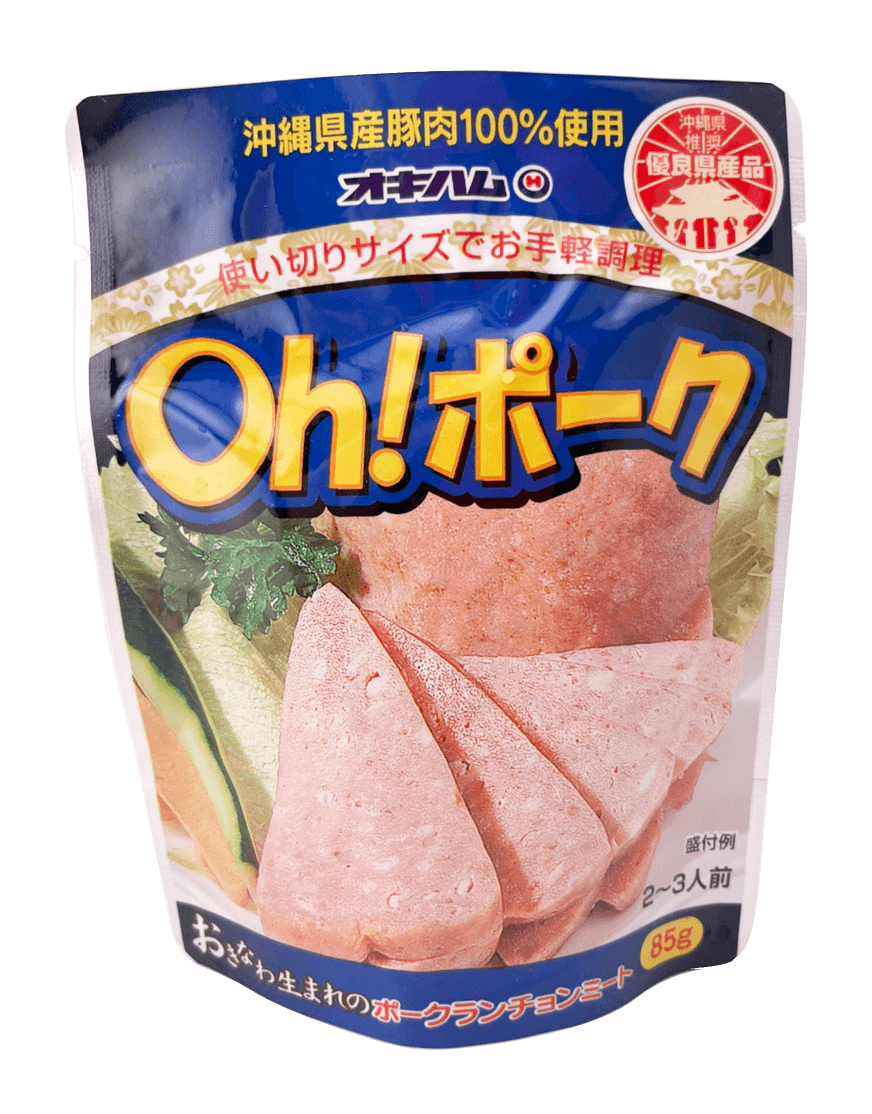 Oh!ポーク 85g オキハム 商品画像（正面）