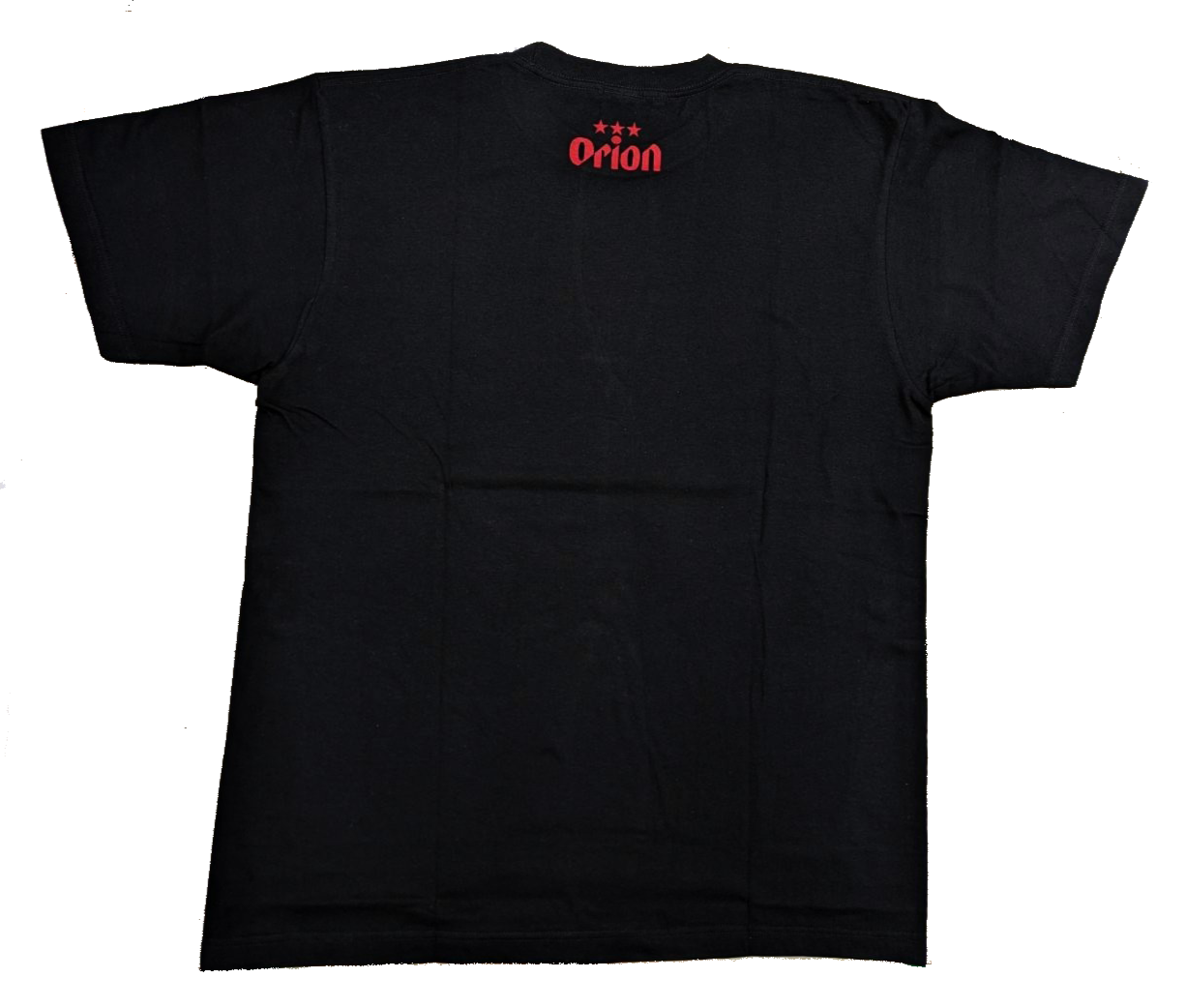 【旧ロゴ・黒】オリオンビール ★★★ ビッグロゴTシャツ 商品画像（背面）