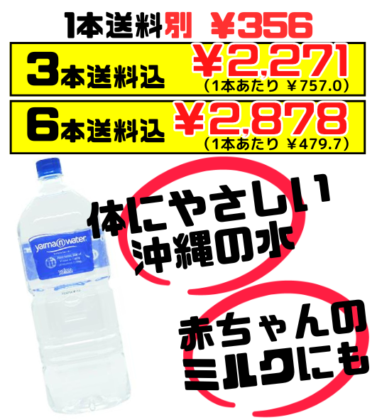 PiｰWater 2L YAIMA 価格と商品紹介